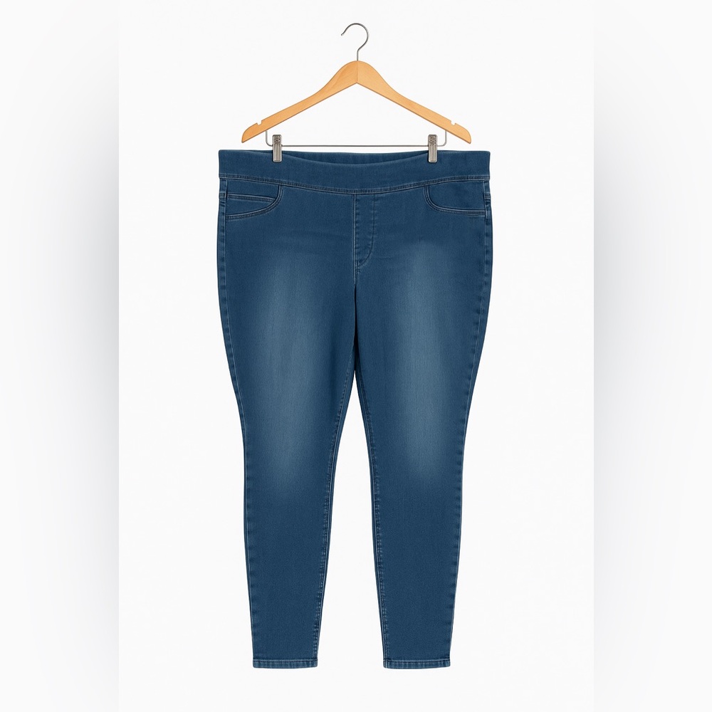NWT Old Navy Super Skinny Jeans Size 16 Long, Mid-Rise,Slimming Effect Waistband